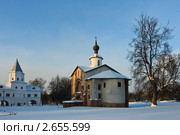 Великий Новгород. Церковь Параскевы-Пятницы на Торгу (2011 год). Стоковое фото, фотограф Горшков Игорь / Фотобанк Лори