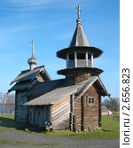 Кижи. Часовня Архангела Михаила (2008 год). Редакционное фото, фотограф Анна Менщикова / Фотобанк Лори