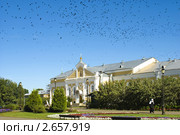 Вороны над храмом (2010 год). Стоковое фото, фотограф Зобков Юрий / Фотобанк Лори