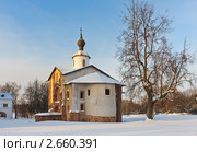 Великий Новгород. Церковь Параскевы Пятницы на Торгу (2011 год). Стоковое фото, фотограф Горшков Игорь / Фотобанк Лори
