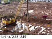 Фундамент будущего дома (2007 год). Редакционное фото, фотограф ElenArt / Фотобанк Лори