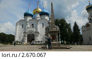 Свято-Троицкая Сергиева лавра (2011 год). Редакционное видео, видеограф Кирилл Трифонов / Фотобанк Лори