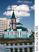 Мечеть "Булгар", город Чебоксары, улица Гладкова, 12 (2011 год). Стоковое фото, фотограф Кучкаев Марат / Фотобанк Лори