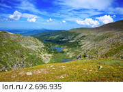 Каракольские озера, Алтайские горы (2011 год). Редакционное фото, фотограф Яков Филимонов / Фотобанк Лори