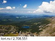 Пейзажи горного Алтая. Каракольские озера. Редакционное фото, фотограф Наталья Волкова / Фотобанк Лори