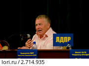 Вице-спикер Государственной Думы, лидер ЛДПР Владимир Вольфович Жириновский (2011 год). Редакционное фото, фотограф Александр Подшивалов / Фотобанк Лори