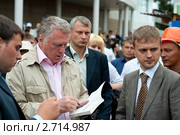 Вице-спикер Государственной Думы, лидер ЛДПР Владимир Вольфович Жириновский (2011 год). Редакционное фото, фотограф Александр Подшивалов / Фотобанк Лори