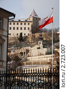 Прага. Пражский град. Черная башня (2010 год). Стоковое фото, фотограф Gagara / Фотобанк Лори