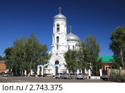 Успенский кафедральный собор. Город Бийск, Алтайский край (2011 год). Редакционное фото, фотограф Григорий Писоцкий / Фотобанк Лори