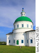 Церковь Казанской Иконы Божьей Матери (1838г). Село Боровое, Ишимский район, Тюменская область (2011 год). Стоковое фото, фотограф Григорий Писоцкий / Фотобанк Лори