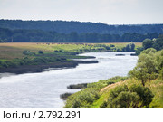 Река Угра. Стоковое фото, фотограф Сергей Лаврентьев / Фотобанк Лори