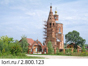 Город Венёв. Богоявленская церковь (2011 год). Стоковое фото, фотограф Сергей Лаврентьев / Фотобанк Лори