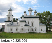 Церковь Рождества Богородицы - г.Каргополь, 1678-80 гг. (2011 год). Стоковое фото, фотограф Беляева Наталья / Фотобанк Лори