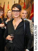 Хакамада Ирина Муцуовна (политик) (2010 год). Редакционное фото, фотограф Андрей Дегтярёв / Фотобанк Лори