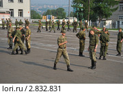 Занятия на плацу (2011 год). Редакционное фото, фотограф Free Wind / Фотобанк Лори