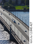 Каменный мост в Риге (2011 год). Стоковое фото, фотограф Пьянков Александр / Фотобанк Лори