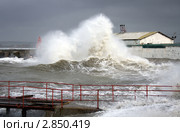 Шторм на море. Стоковое фото, фотограф Кирилл Путченко / Фотобанк Лори