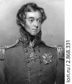 Британский генерал сэр Фредерик Уильям Тренч. Стоковая иллюстрация, иллюстратор Georgios Kollidas / Фотобанк Лори