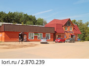 Подмосковье. Сычево. Магазины (2011 год). Редакционное фото, фотограф Сергей Соболев / Фотобанк Лори