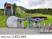 Красноярск, фанпарк "Бобровый лог" (2011 год). Редакционное фото, фотограф Анна Мартынова / Фотобанк Лори