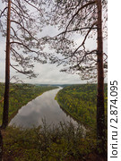 Две сосны. Стоковое фото, фотограф Павел Спирин / Фотобанк Лори