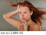 Красивая рыжая девушка. Стоковое фото, фотограф Яна Сыркина / Фотобанк Лори