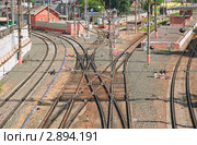 Железная дорога МЖД (2010 год). Стоковое фото, фотограф Алёшина Оксана / Фотобанк Лори
