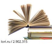 Стопка книг. Стоковое фото, фотограф Ласточкин Евгений / Фотобанк Лори