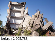 Разрушенное здание. Стоковое фото, фотограф Нилов Сергей / Фотобанк Лори
