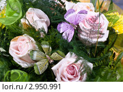 Розы и "бабочки" Стоковое фото, фотограф Роман Фомин / Фотобанк Лори