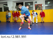 Соревнования молодых самбистов (2011 год). Редакционное фото, фотограф Сергей Лаврентьев / Фотобанк Лори