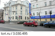 Москва. Воронцовская улица. Ожидание на светофоре (2011 год). Редакционное видео, видеограф Ярослав Каминский / Фотобанк Лори