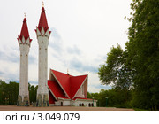 Мечеть Ляля-Тюльпан в Уфе. Стоковое фото, фотограф Шудинов Андрей Семёнович / Фотобанк Лори
