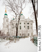 Город Тула.Всехсвятский кафедральный собор с задней стороны (2011 год). Стоковое фото, фотограф Игорь Низов / Фотобанк Лори