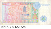 1 бир тенге 1993 года. Стоковое фото, фотограф Глазков Владимир / Фотобанк Лори