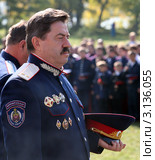 Атаман Всевеликого войска донского Виктор Водолацкий (2011 год). Редакционное фото, фотограф Виктор Филиппович Погонцев / Фотобанк Лори