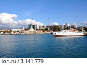 Морской порт Сочи (2011 год). Стоковое фото, фотограф Анна Мартынова / Фотобанк Лори