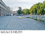 Реджо-Эмилия. Фонтан (2011 год). Редакционное фото, фотограф Parmenov Pavel / Фотобанк Лори