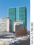 Москва, ул. Наметкина, д. 14. Газойл Плаза (2012 год). Редакционное фото, фотограф Бурмистрова Ирина / Фотобанк Лори