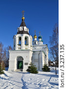 Церковь Рождества Богородицы в селе Рождествено - Суворово (2012 год). Стоковое фото, фотограф Елена Коромыслова / Фотобанк Лори