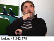 Художник Дмитрий Шагин (2012 год). Редакционное фото, фотограф Александр Тарасенков / Фотобанк Лори