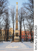 Румянцевский сад, обелиск "Румянцова победамъ" Санкт-Петербург (2012 год). Редакционное фото, фотограф Галина Ермолаева / Фотобанк Лори