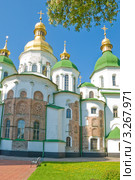 Фрагмент Софийского Собора в Киеве (2011 год). Стоковое фото, фотограф Николай Голицынский / Фотобанк Лори