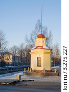 Павильон мареографа кронштадтского футштока. Кронштадт (2012 год). Стоковое фото, фотограф Александр Щепин / Фотобанк Лори