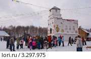 Масленица в «Этномире» (2012 год). Редакционное фото, фотограф Светлана Силецкая / Фотобанк Лори
