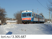 Дизель-мотриса АЧ-2-056 (2012 год). Редакционное фото, фотограф Иван Васильев / Фотобанк Лори