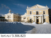 Большой Павловский дворец зимой (2011 год). Редакционное фото, фотограф Светлана Кудрина / Фотобанк Лори