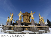 Фонтан Дружбы народов.ВВЦ.Москва (2012 год). Редакционное фото, фотограф Николай Голиков / Фотобанк Лори