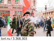 Парад на Арбате в День святого Патрика. 2012 год. Редакционное фото, фотограф Алёшина Оксана / Фотобанк Лори