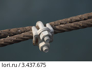 Скоба такелажная. Bracket rigging (2012 год). Редакционное фото, фотограф Валерий Акулич / Фотобанк Лори